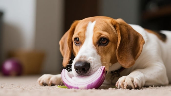 狗可以吃洋葱吗?